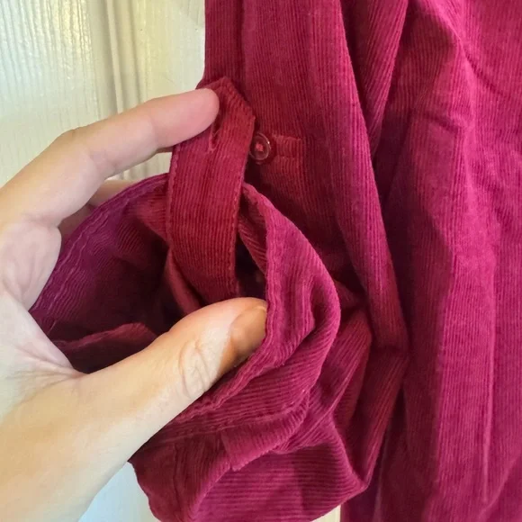 NWT Kim Rogers Corduroy Shirt - Picture 8 of 8